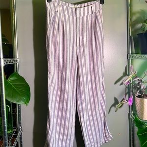 Linen Wide Leg Pants